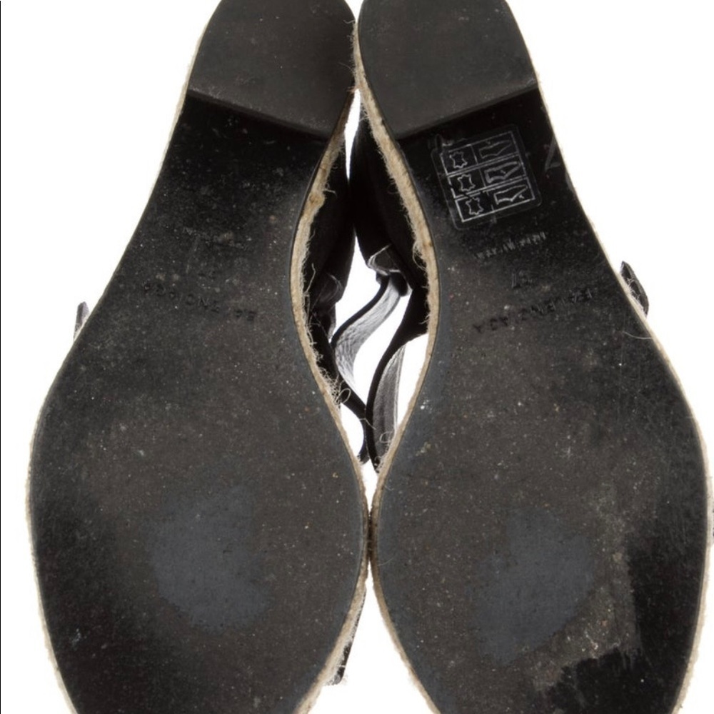 Balenciaga black suede espadrilles - Picture 4 of 8